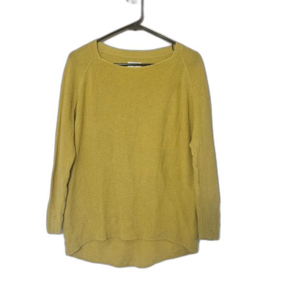 Lou & Grey Thin Knit Sweater Size XS Marigold - Picture 1 of 6
